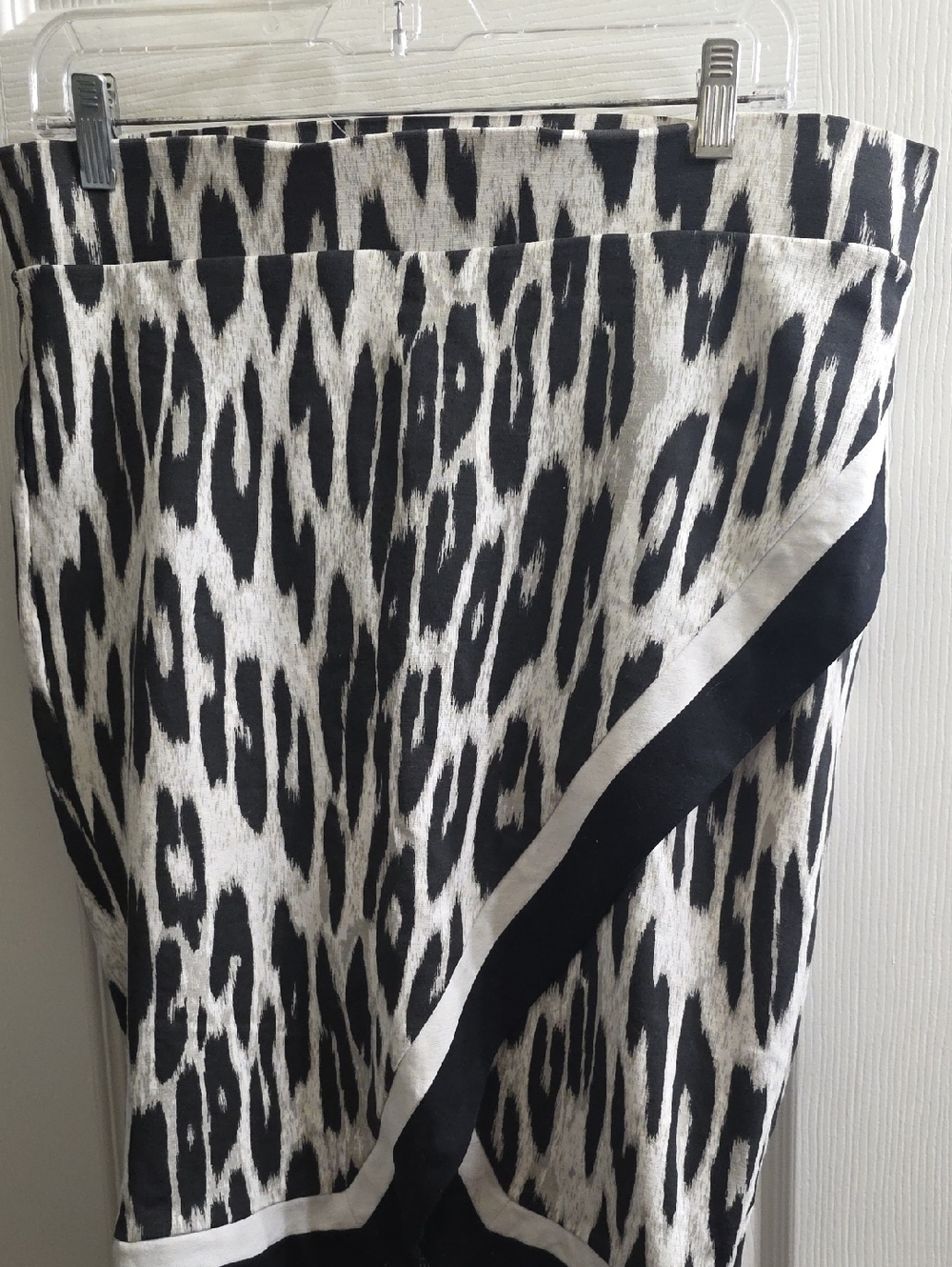 torrid Black and White Zebra-Print Skirt Size 0X